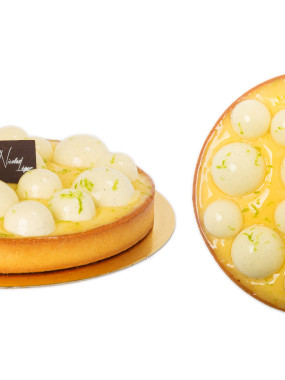 Tarte citron panna cotta 6 pers